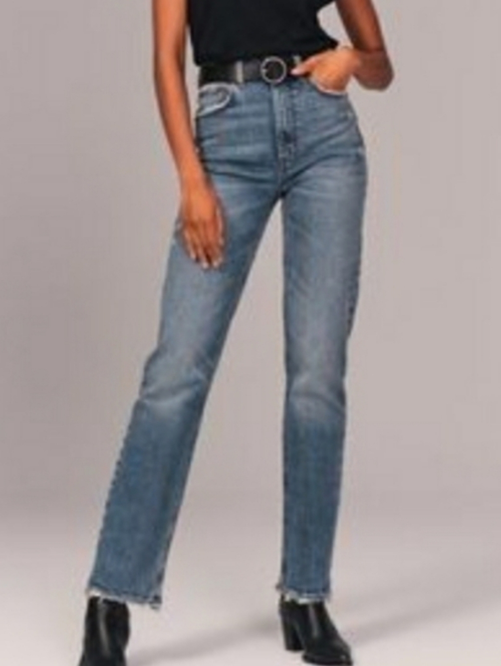 Abercrombie & Fitch The 90s Straight Ultra Highrise 24/00
